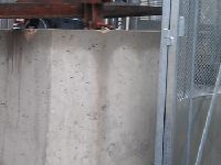 Тестовый бетонный блок в подъемнике IZA 20 PAX 2012